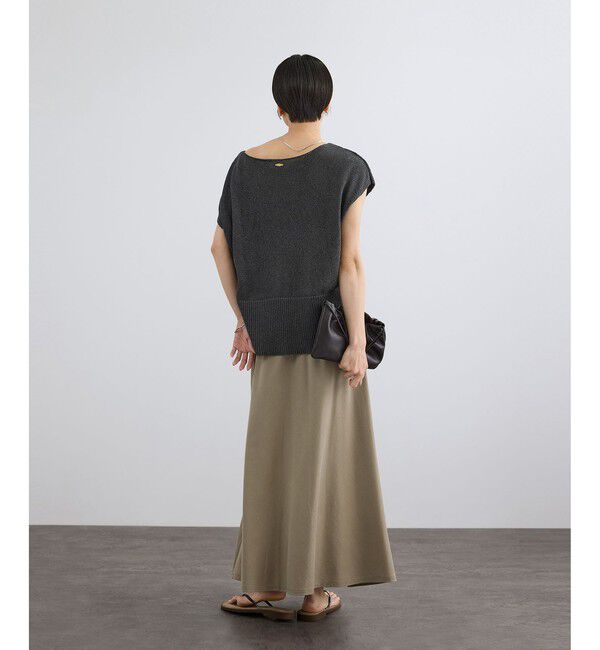 SALON adam et rope'「キュプラジャージーイージースカート」|スカート|