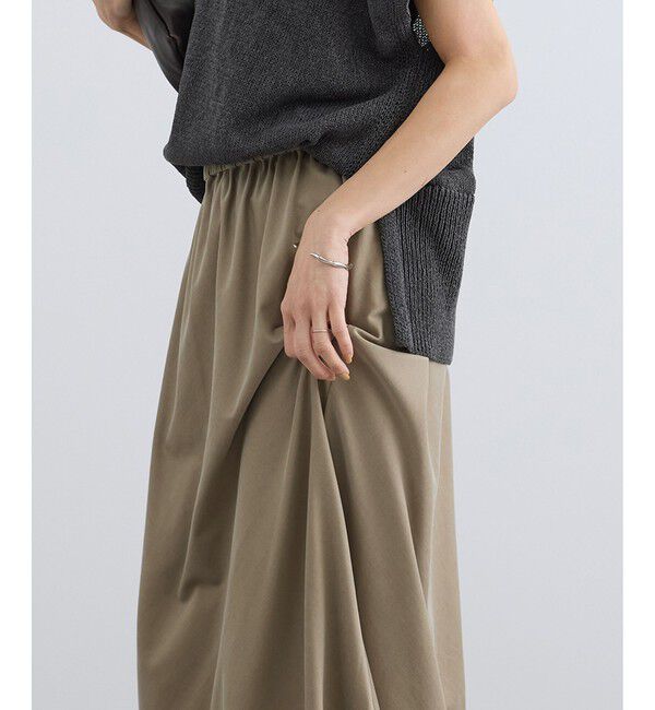SALON adam et rope'「キュプラジャージーイージースカート」|スカート|