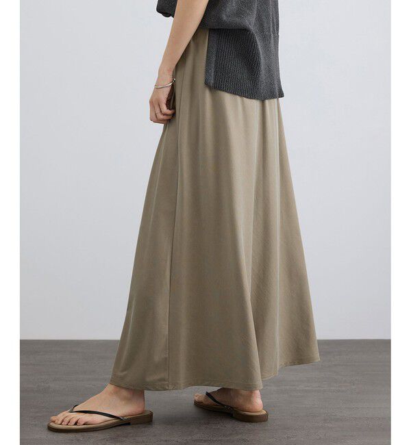 SALON adam et rope'「キュプラジャージーイージースカート」|スカート|