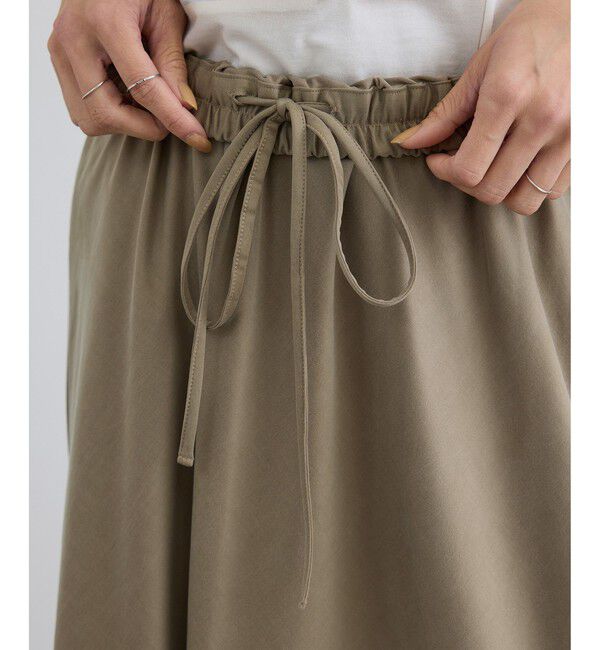 SALON adam et rope'「キュプラジャージーイージースカート」|スカート|