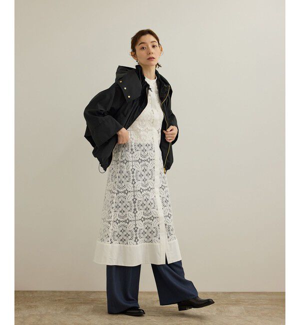 ROPE「シルク混タフタギャザーマウンテンパーカー/イージーケア」|その他|