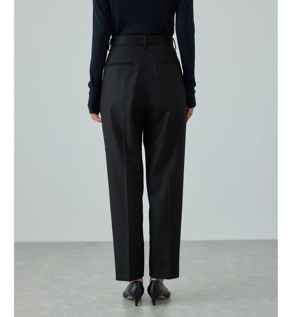 ROPE「ウール混プレミアムサキソニーパンツ/イージーケア・セットアップ対応」|チノ|