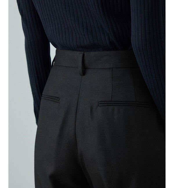 ROPE「ウール混プレミアムサキソニーパンツ/イージーケア・セットアップ対応」|チノ|