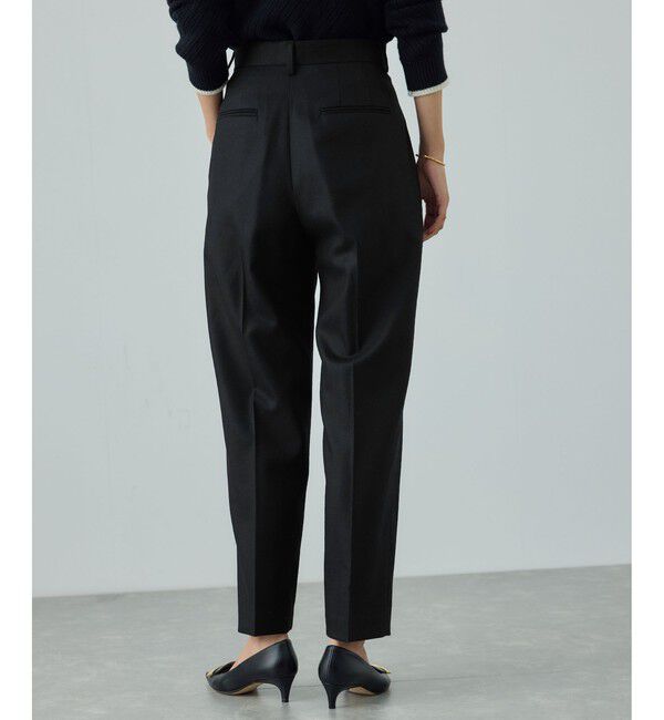 ROPE「ウール混プレミアムサキソニーパンツ/イージーケア・セットアップ対応」|チノ|