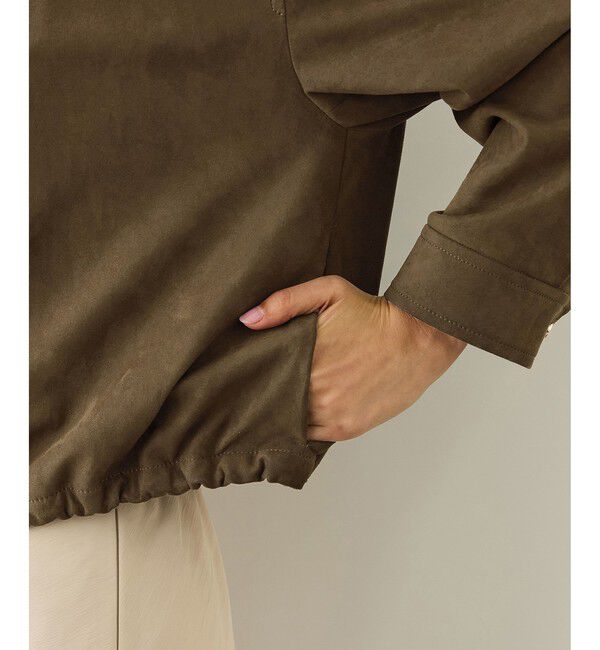 ROPE「スエードライク スプリイングブルゾン」|ブルゾン・スタジャン|