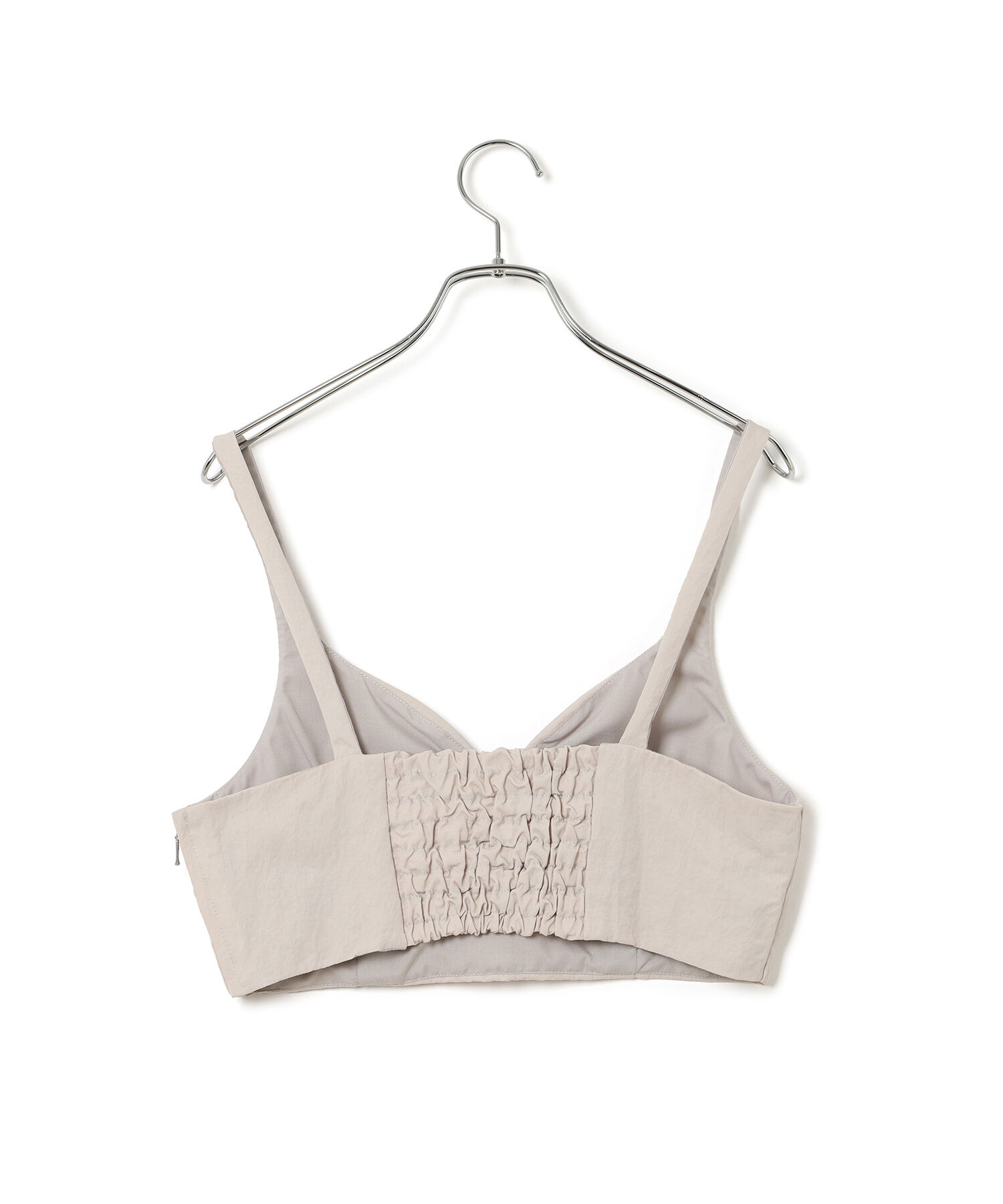 VIS「【セットアップ対応】ナイロンビスチェ【洗える】」|キャミソール|