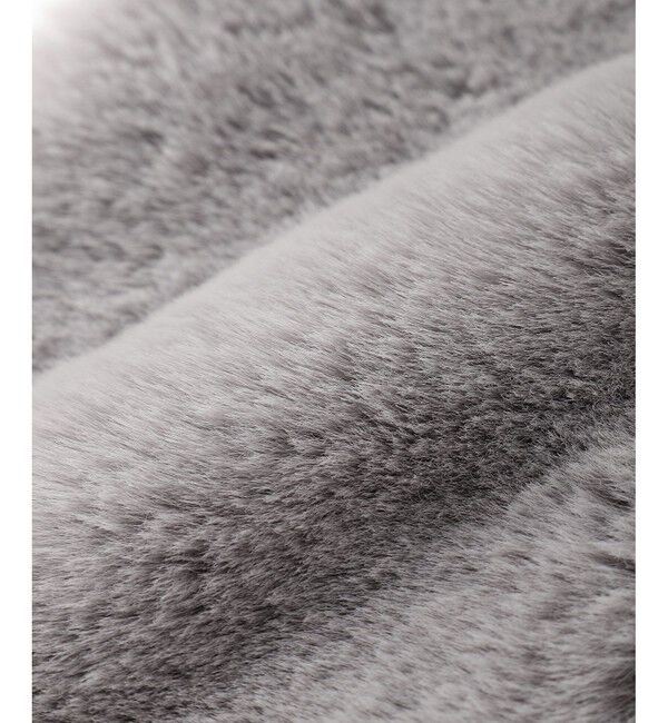 VIS「ボリュームフェイクファーティペット」|マフラー|