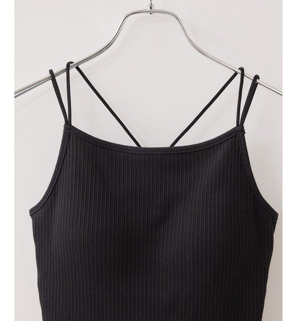VIS「カップ付きアメスリキャミソール/着丈が選べる」|キャミソール|