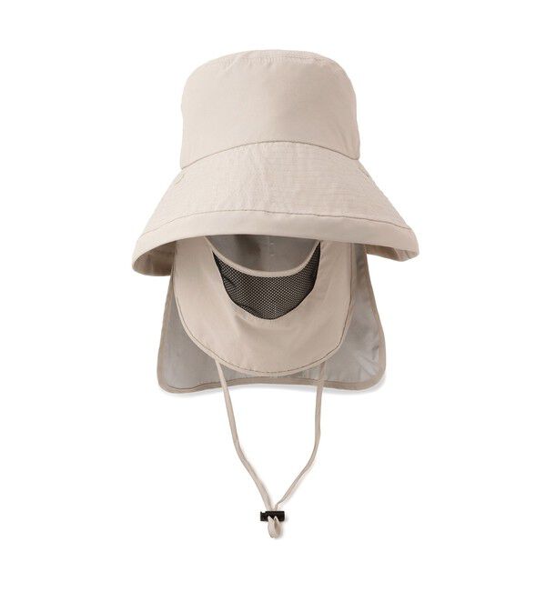 VIS「【WEB限定】ネック＆フェイスカバーつきUVハット/遮熱・UVカット・撥水」|ハット|