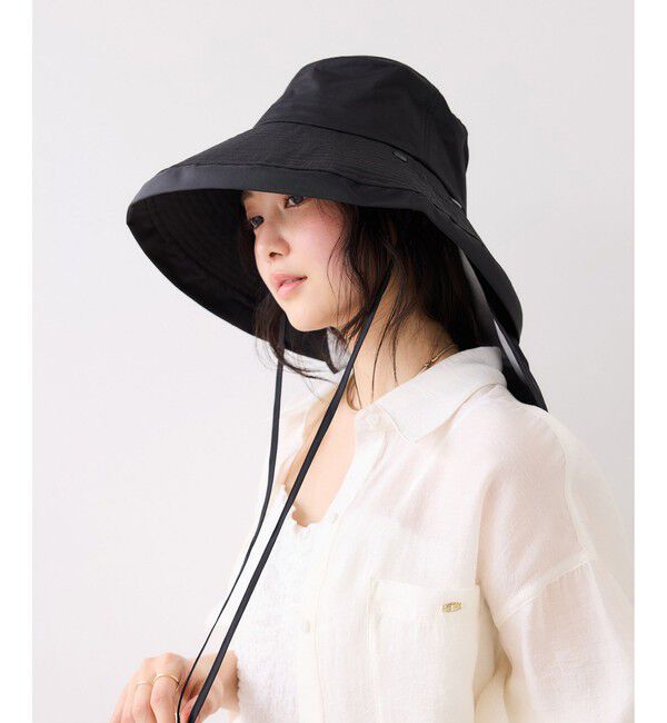 VIS「【WEB限定】ネック＆フェイスカバーつきUVハット/遮熱・UVカット・撥水」|ハット|