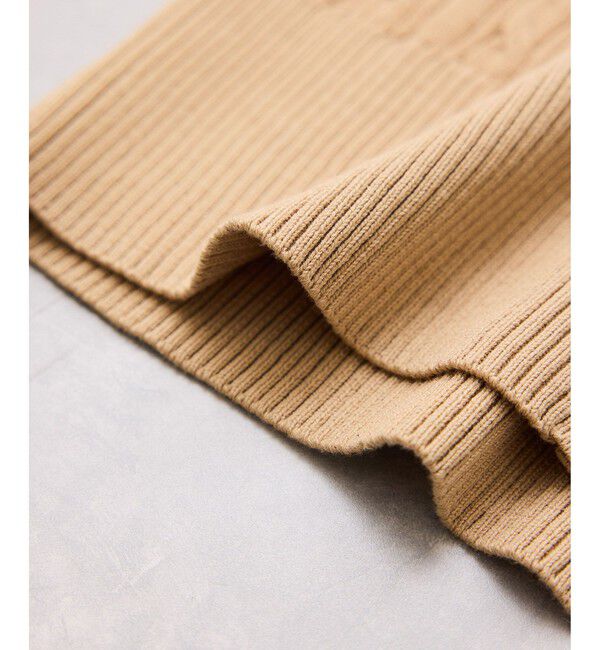 VIS「【POLO BCS】VIS別注ケーブルドッキング衿付きカーディガン」|カーディガン|