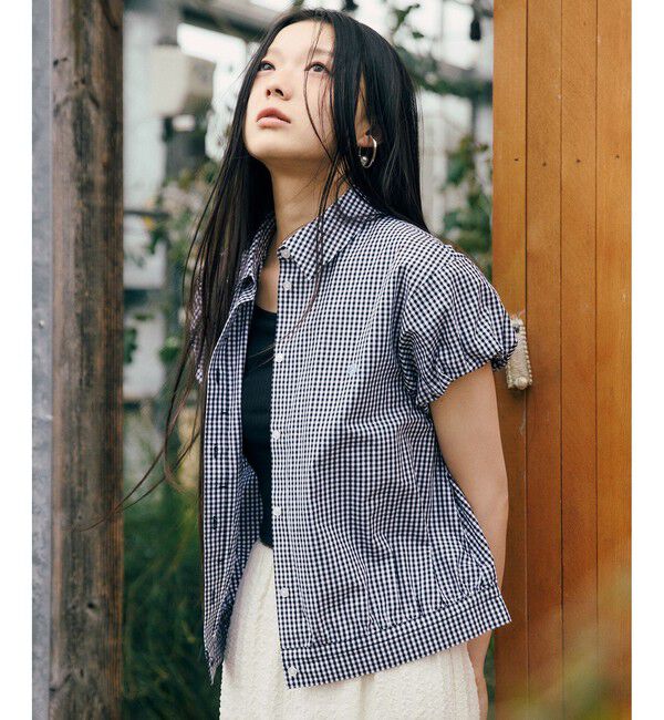 VIS「【POLO BCS】VIS別注コンパクトシャツ」|シャツ・ブラウス|ブラック系(02)