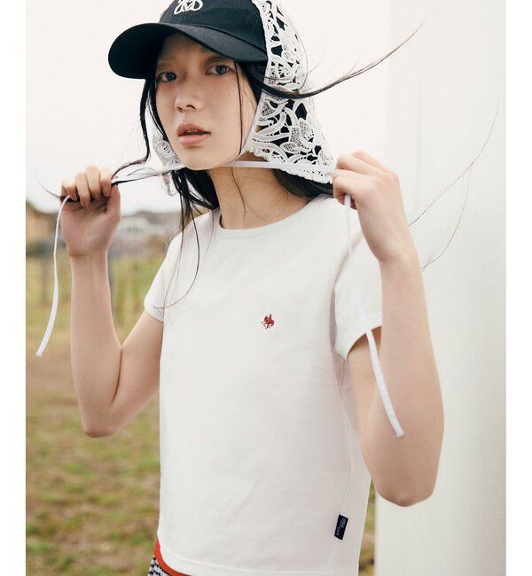 VIS「【POLO BCS】VIS別注刺しゅうコンパクトTシャツ/一部WEB限定カラー」|Tシャツ・カットソー|