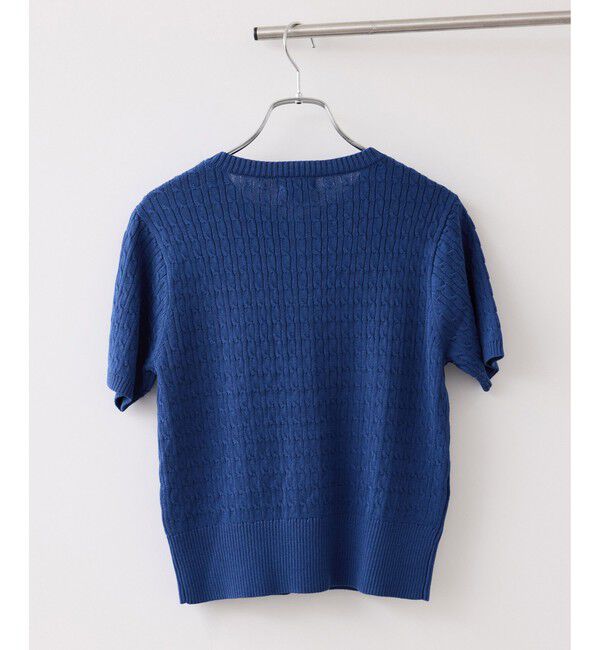 VIS「【POLO BCS】VIS別注クルーネックカーデ」|カーディガン|