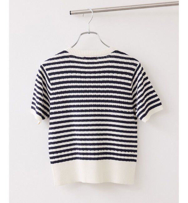 VIS「【POLO BCS】VIS別注クルーネックカーデ」|カーディガン|