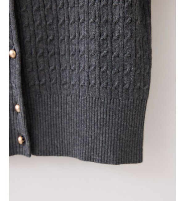 VIS「【POLO BCS】VIS別注クルーネックカーデ」|カーディガン|