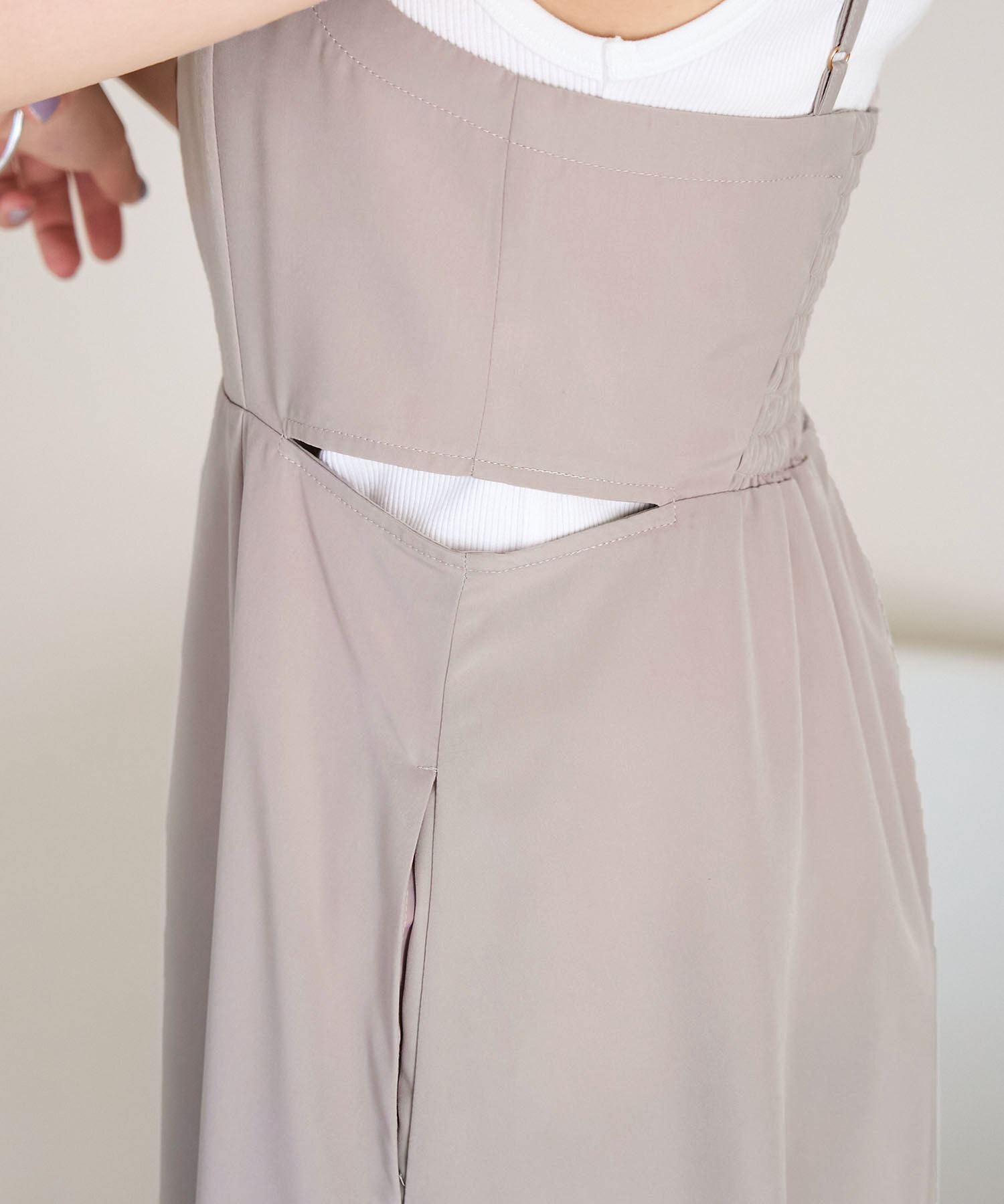 Rope&rsquo;Picnic「シアーブラウスキャミワンピース」|ワンピース|