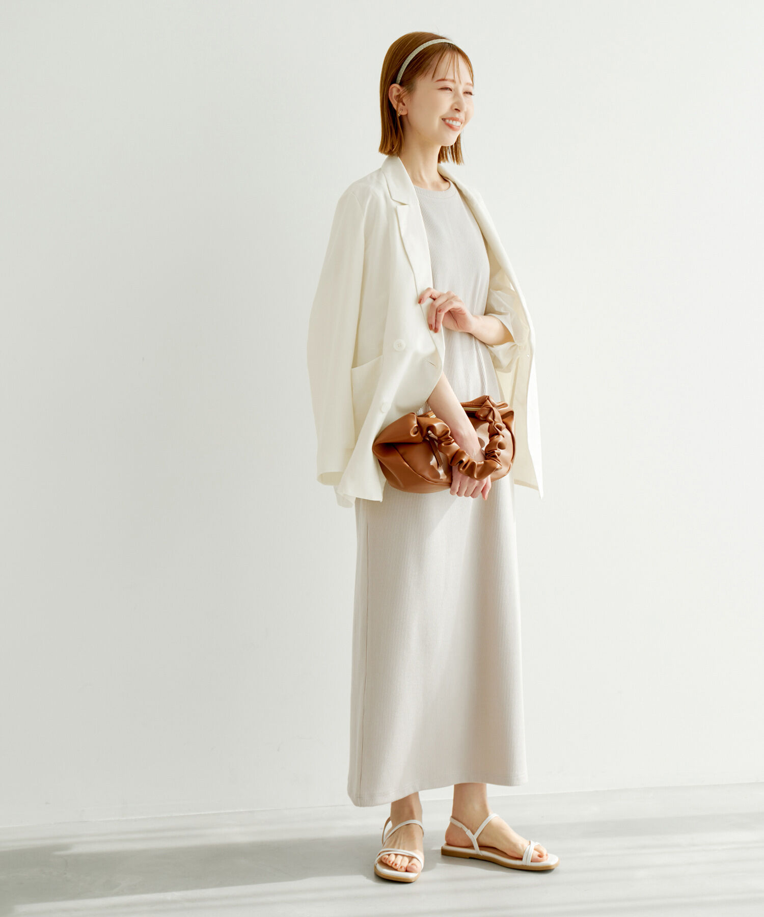 Rope&rsquo;Picnic「シアージャケット」|テーラードジャケット|