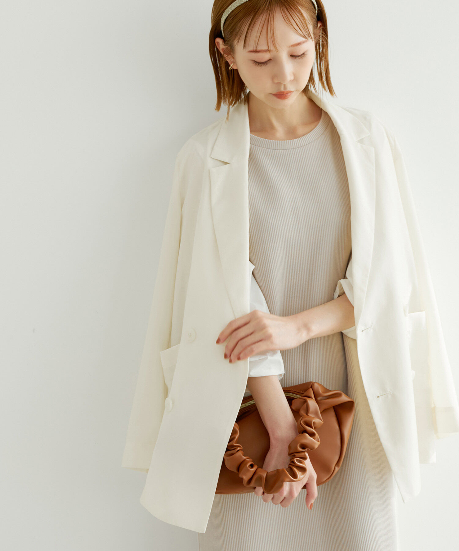 Rope&rsquo;Picnic「シアージャケット」|テーラードジャケット|