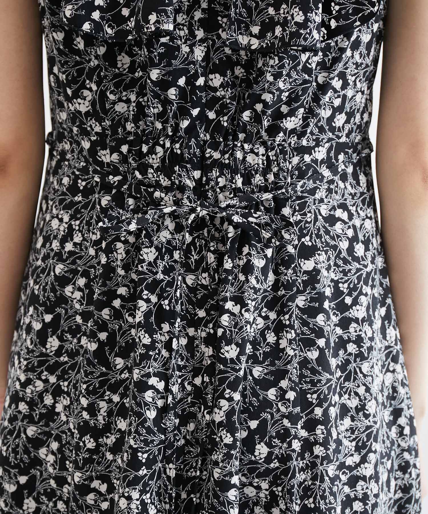 Rope&rsquo;Picnic「フラワープリントラッフルワンピース/リンクコーデ」|ワンピース|