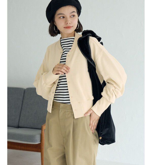 ROPE' PICNIC R「バック刺繍カットスタジャン」|ブルゾン・スタジャン|