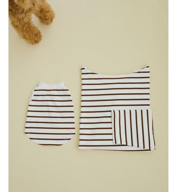 ROPE PICNIC PASSAGE「【DOG】リンクボーダータンクトップ」|その他|