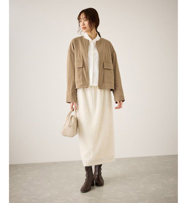 Rope&rsquo;Picnic「レーヨンナイロンブルゾン」|ブルゾン・スタジャン|