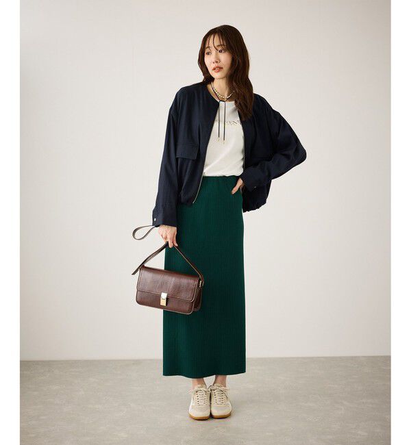 Rope&rsquo;Picnic「レーヨンナイロンブルゾン」|ブルゾン・スタジャン|