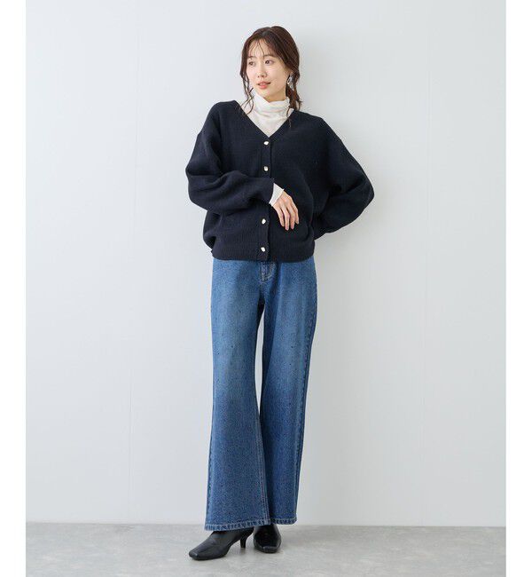 Rope&rsquo;Picnic「ラメシアーリブタートルトップス」|Tシャツ・カットソー|