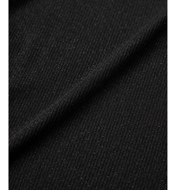 Rope&rsquo;Picnic「ラメシアーリブタートルトップス」|Tシャツ・カットソー|