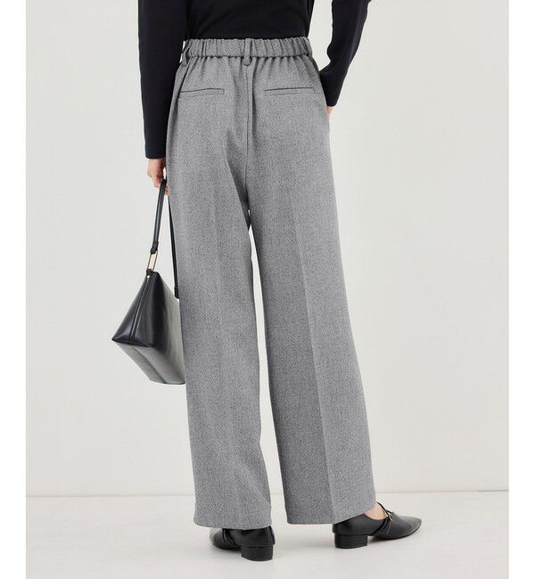 Rope&rsquo;Picnic「ベイカーワイドパンツ/UVカット・防シワ」|チノ|