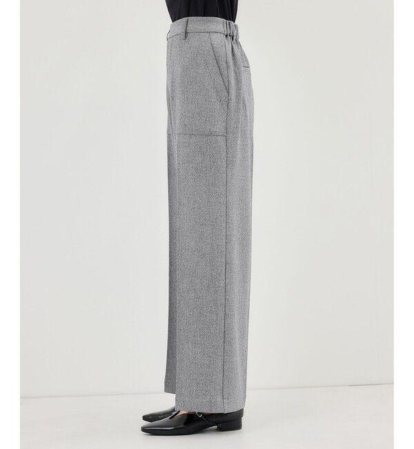 Rope&rsquo;Picnic「ベイカーワイドパンツ/UVカット・防シワ」|チノ|