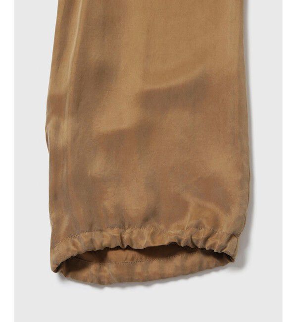 ADAM ET ROPE'「キュプラビスコース ワイドイージーパンツ  / セットアップ対応 」|チノ|