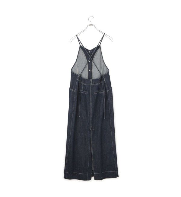 ADAM ET ROPE'「【WEB限定】デニムキャミワンピース」|ワンピース|