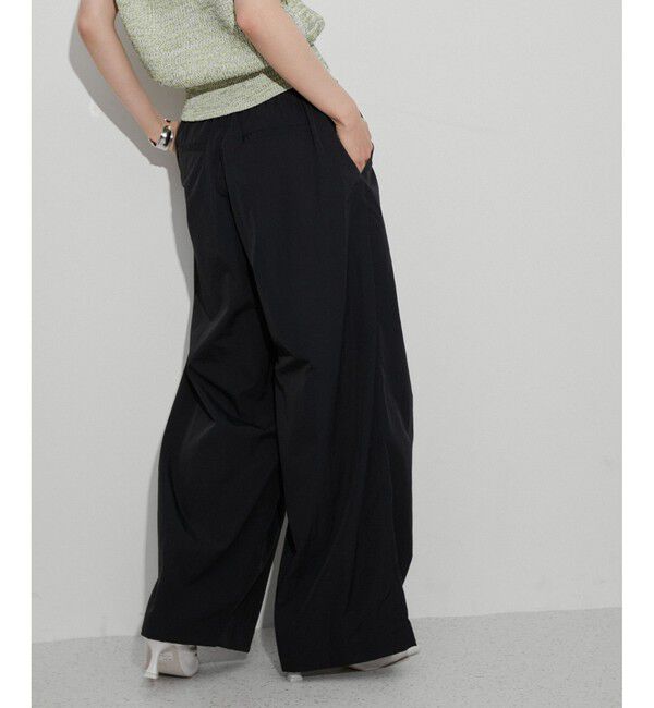 ADAM ET ROPE'「【定番人気】撥水ナイロンイージーパンツ」|チノ|