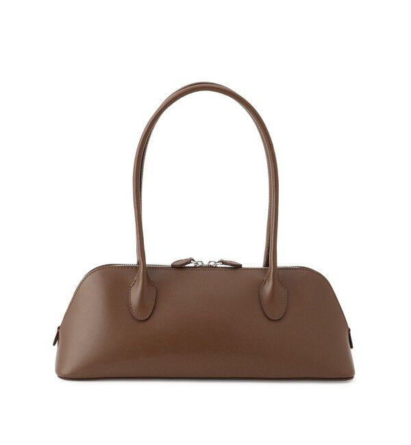 ADAM ET ROPE'「スプリットレザーラウンドボストン」|ボストンバッグ|