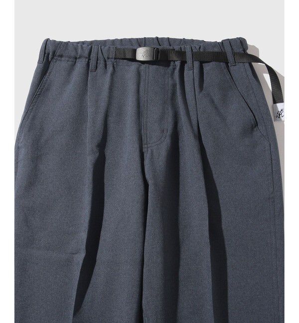 ADAM ET ROPE'「【別注】《GRAMICCI/グラミチ》2WAY STRETCH WIDE TAPERED CROPPED」|スラックス|