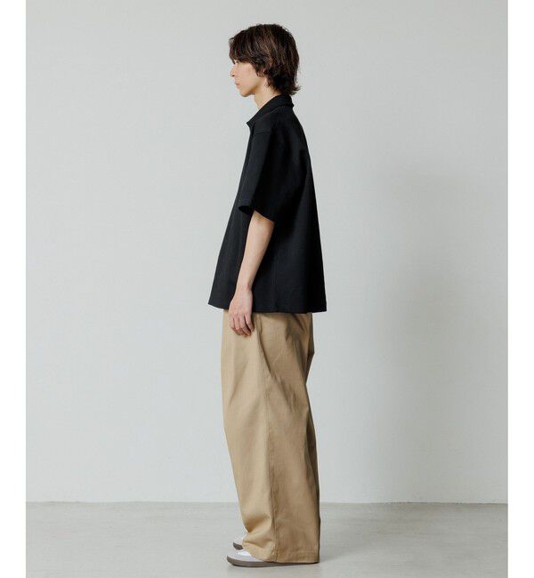 ADAM ET ROPE'「【WEB限定】2タック ワイドルーズ ドカンパンツ / バリエーション バギーパンツ / チノ / ユニセックス」|チノ|