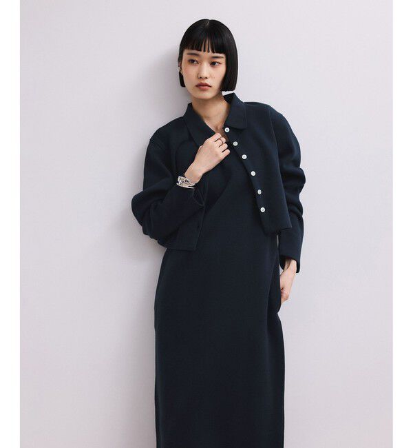 ADAM ET ROPE'「【WEB限定】カーディガンセットワンピース」|ワンピース|