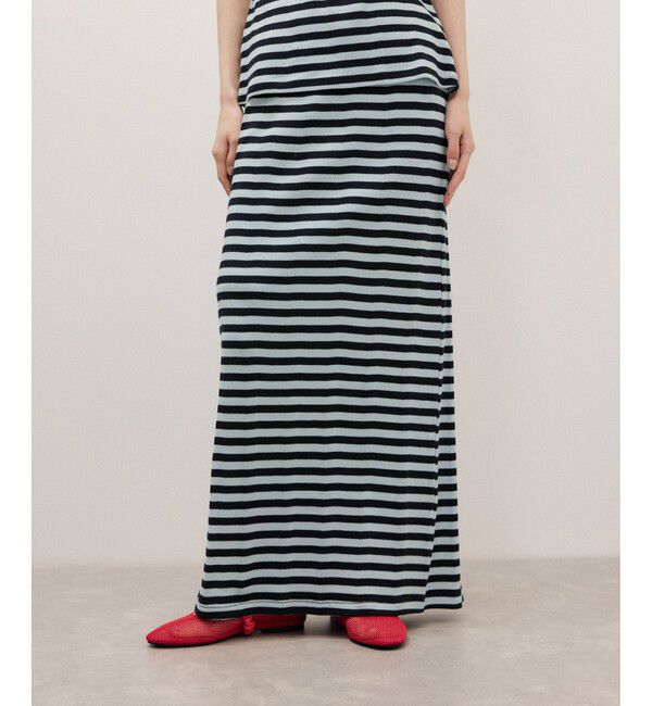 ADAM ET ROPE'「【Miller for ADAM ET ROPE'】別注 Skirt」|スカート|ブルー(44)