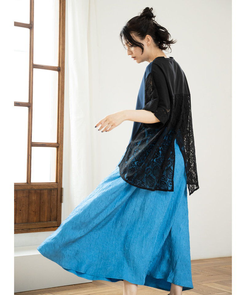  「ワッシャーフレアースカート」|フレア|