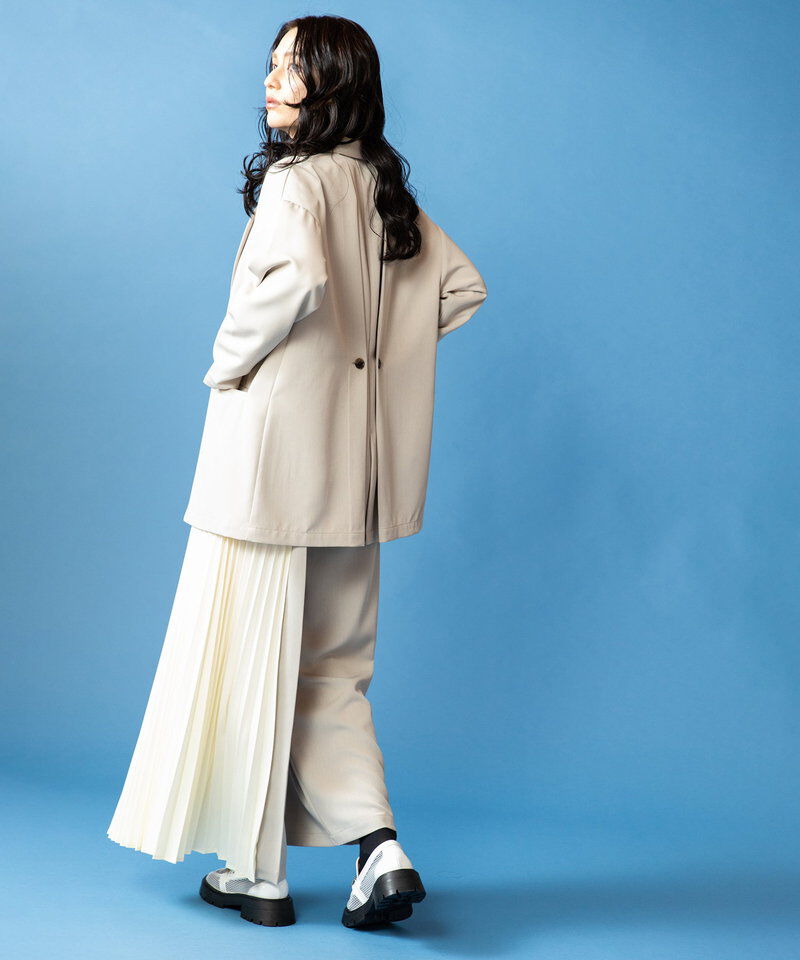  「バックタックジャケット」|テーラードジャケット|