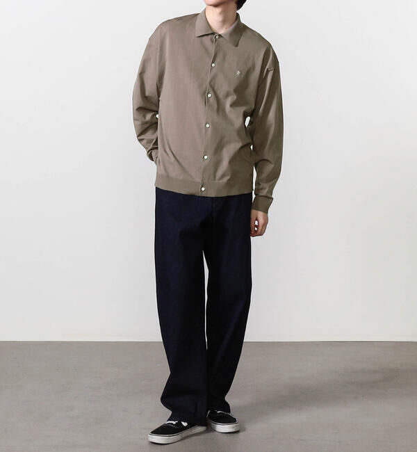 GYMPHLEX「Gymphlex | ジャージー ポロカーディガン MEN」|ニット・セーター|