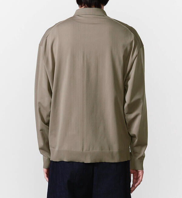 GYMPHLEX「Gymphlex | ジャージー ポロカーディガン MEN」|ニット・セーター|