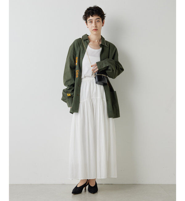  「ヴィンテージタフタスカート」|スカート|