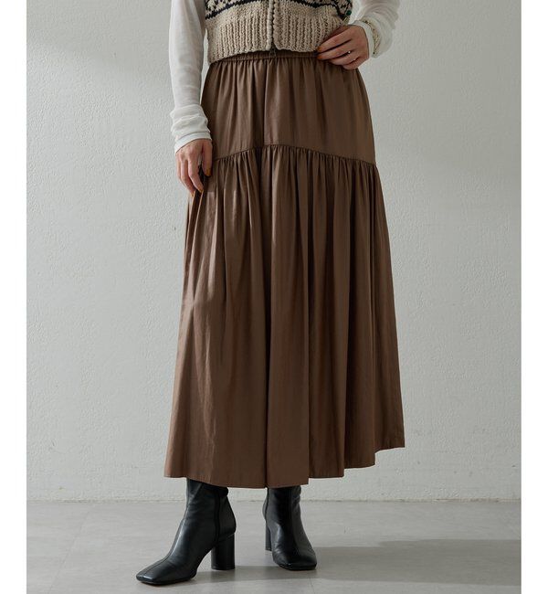  「ヴィンテージタフタスカート」|スカート|