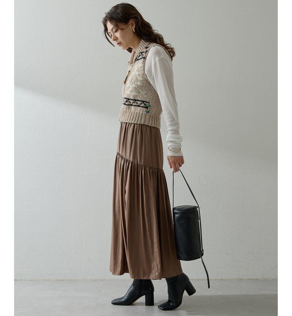  「ヴィンテージタフタスカート」|スカート|