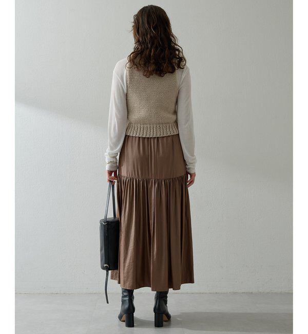  「ヴィンテージタフタスカート」|スカート|