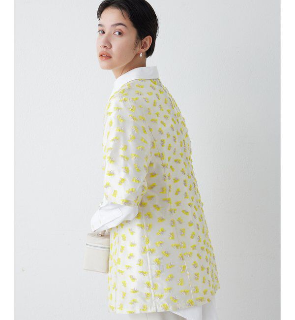 THE PAUSE「【THE PAUSE】フラワージャガードブラウス」|シャツ・ブラウス|