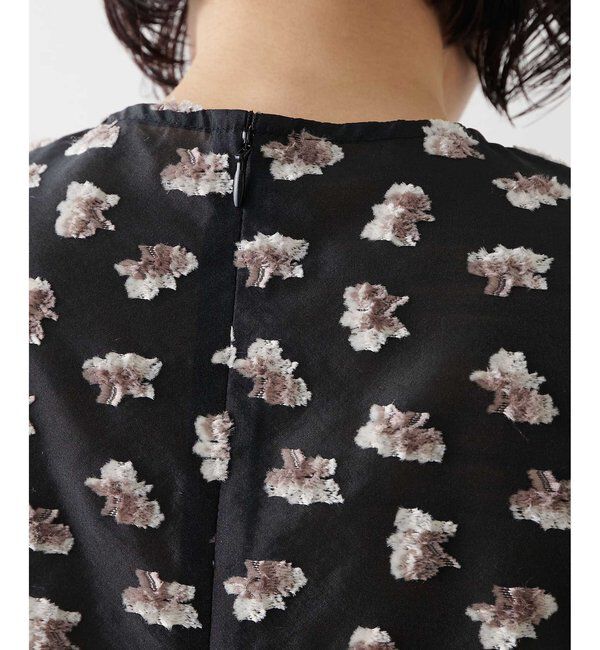 THE PAUSE「【THE PAUSE】フラワージャガードブラウス」|シャツ・ブラウス|